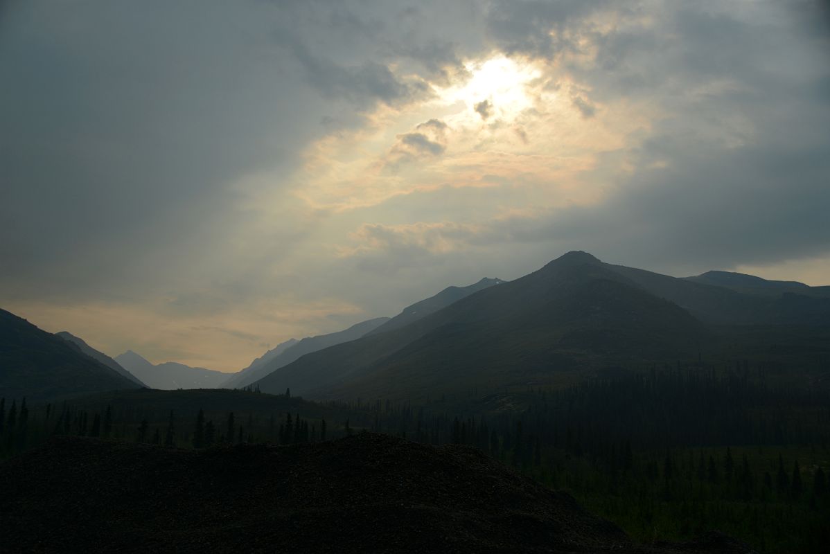 04C Mount Big Alex From The Dempster Highway In Tombstone Park Yukon Near The Interpretive Centre